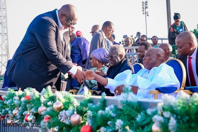 Put It on the world map, Obasanjo urges Mutfwang on Carol Festival 