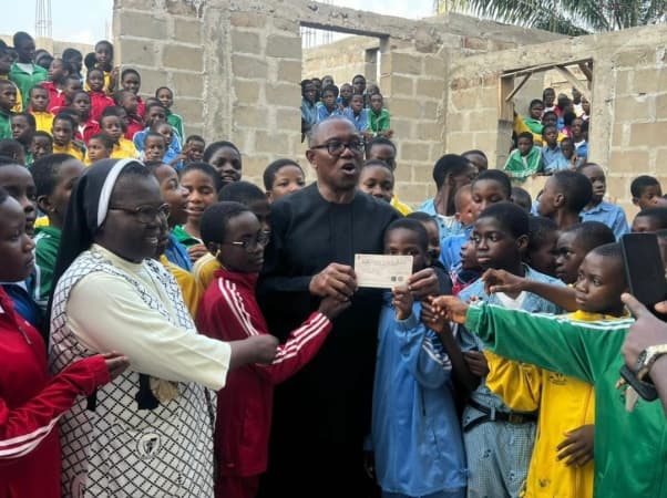 Obi donates N10m to Dominican College, inspects boys’ hostel project