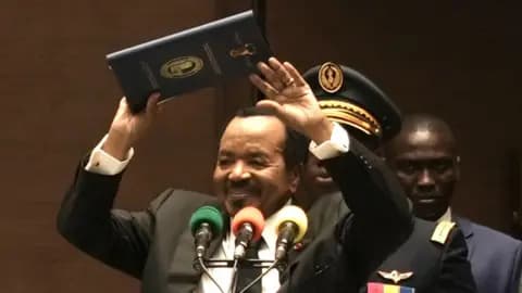 World?s oldest president sworn in for eighth term in Cameroon