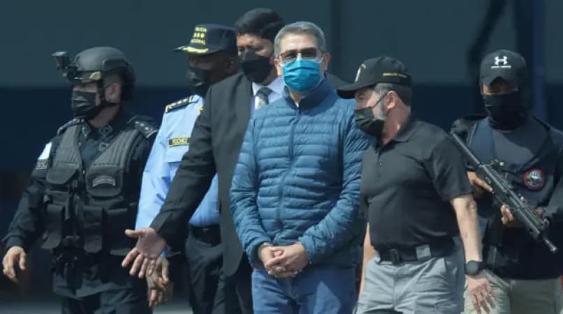 Honduran ex-president Juan Orlando Hernández released from US prison after Trump pardon
