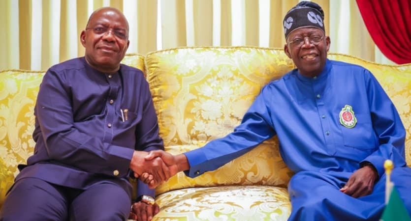 Otti’s visit to Tinubu focused on Nnamdi Kanu’s release, not APC defection – Gov’s Aide