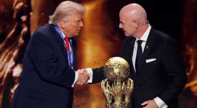 Infantino’s ‘Peace Prize’ to Trump raises questions about FIFA’s neutrality