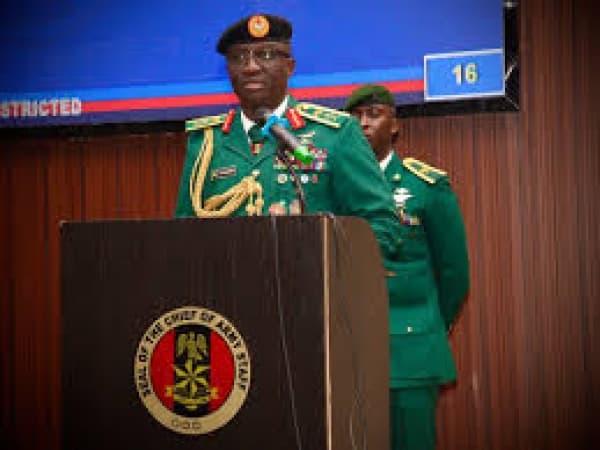 Army will remain apolitical, committed to defending democracy — COAS