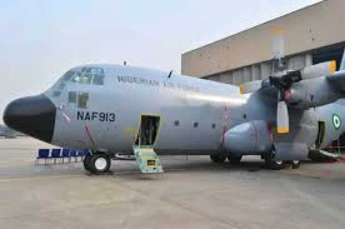 NAF aircraft was never on any mission in Burkina Faso