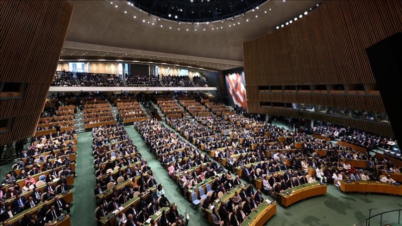 UN General Assembly adopts resolution backing Palestinians' right to self-determination