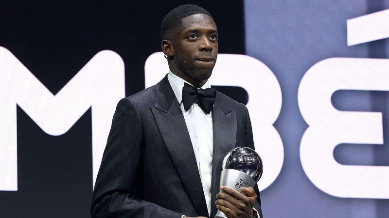 Dembele wins Fifa Best men's player of the year