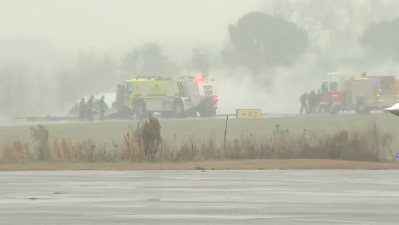 Multiple deaths reported after small aircraft crashes while landing in US