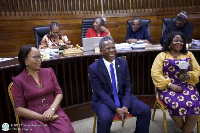 UNILAG senate celebrates three (3) retiring members