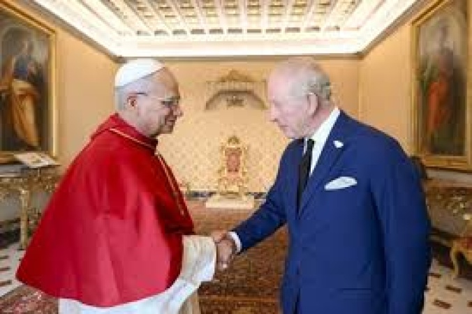 Historic Reconciliation: Pope Leo XIV and King Charles III pray together after 500-year rift