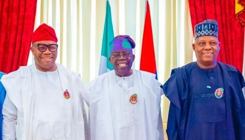 JUST IN: Tinubu, Shettima, Akpabio present as APC holds 15th NEC meeting