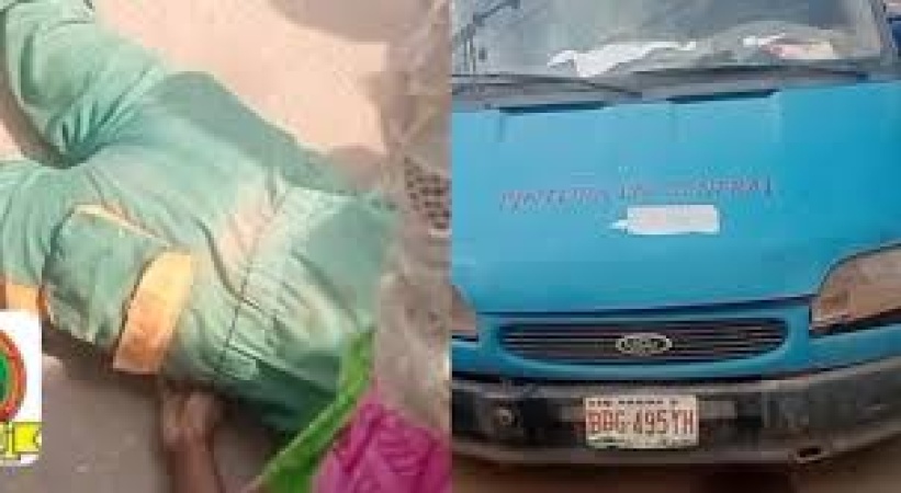 Reckless driver crushes female road sweeper in Lagos