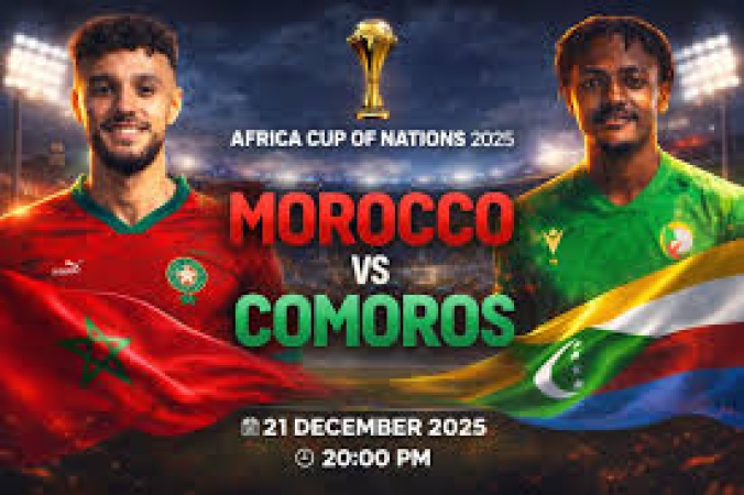 Morocco, Comoros set for battle in AFCON 2025 opener in Rabat