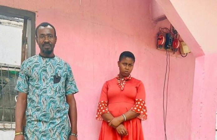 Abia couple seeks help after fire guts home, leaves family homeless