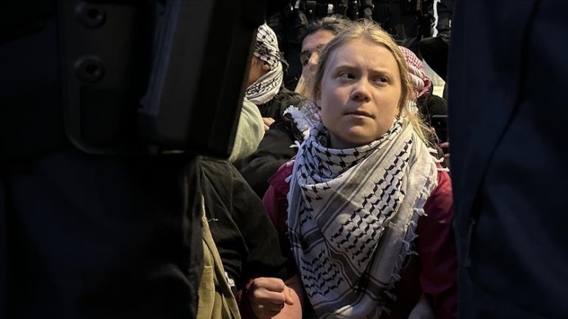 Greta Thunberg released after arrest at London protest in support of pro-Palestinian hunger strikers