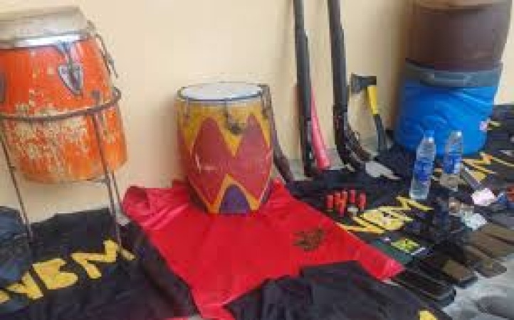 Police smash cult camp in Delta forest, arrest 13, recover arms, vehicles