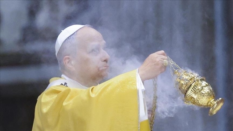 Pope Leo XIV leads Christmas Eve mass for 1st time