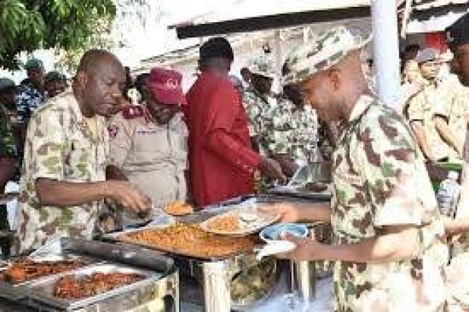 CDS, COAS celebrate Christmas with troops in Jos