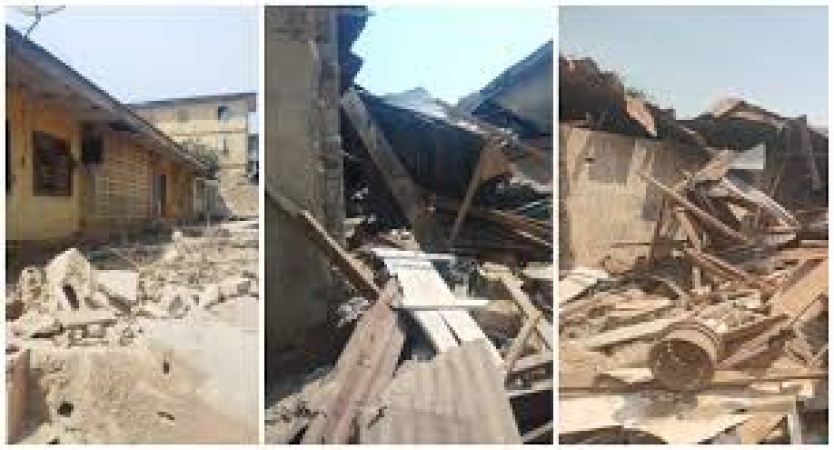 Five wounded, four buildings damaged in Kwara explosion