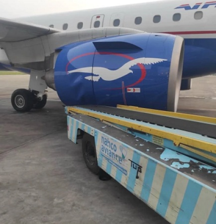 Ground handling incident disrupts Air Peace flight operations at MMIA 