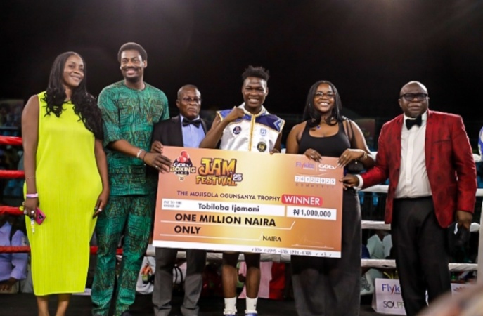 Ijomoni, Adeleke, Oladipupo shine at GOtv Boxing Night 34