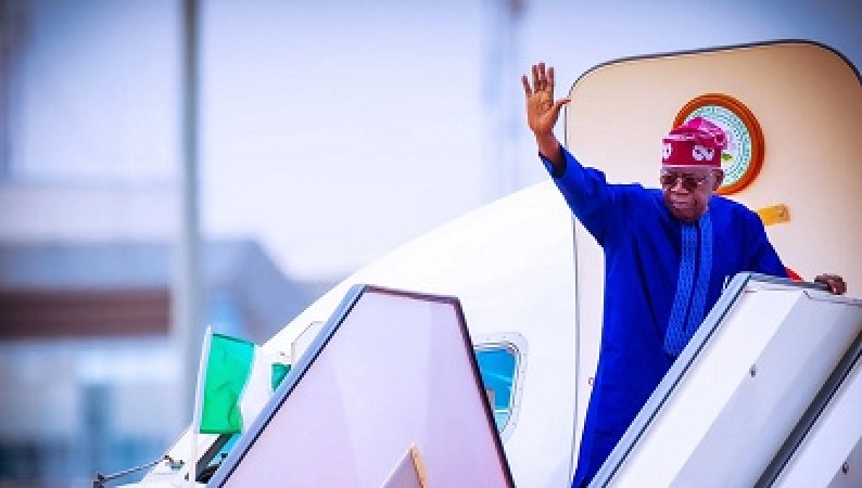 Tinubu departs for Europe ahead Abu Dhabi summit