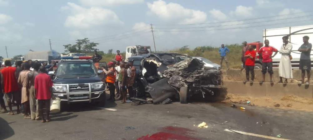 Why a vehicle carrying Anthony Joshua Crashed — FRSC