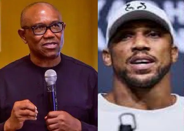 Accident: Peter Obi prays for Anthony Joshua’s speedy recovery
