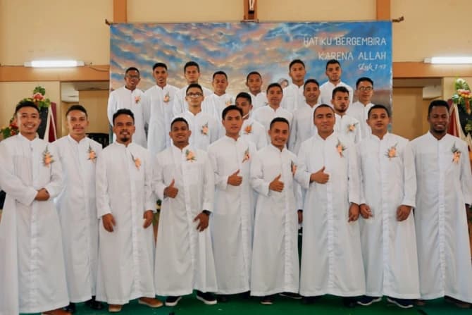 How a remote island in Indonesia forms hundreds of priests for the world