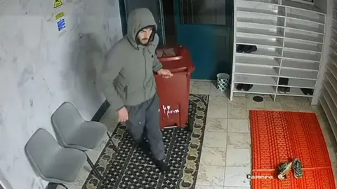 Safe containing donations stolen from mosque