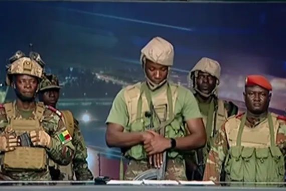 BREAKING: Soldiers announce military coup in Benin