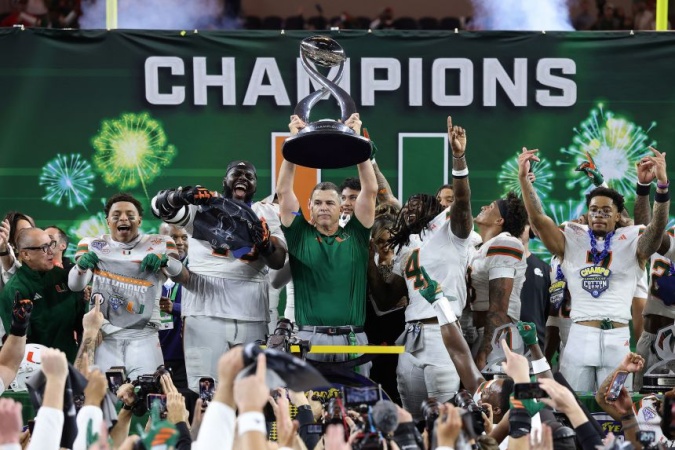 Miami upsets defending national champ Ohio State in CFP quarterfinal at Cotton Bowl