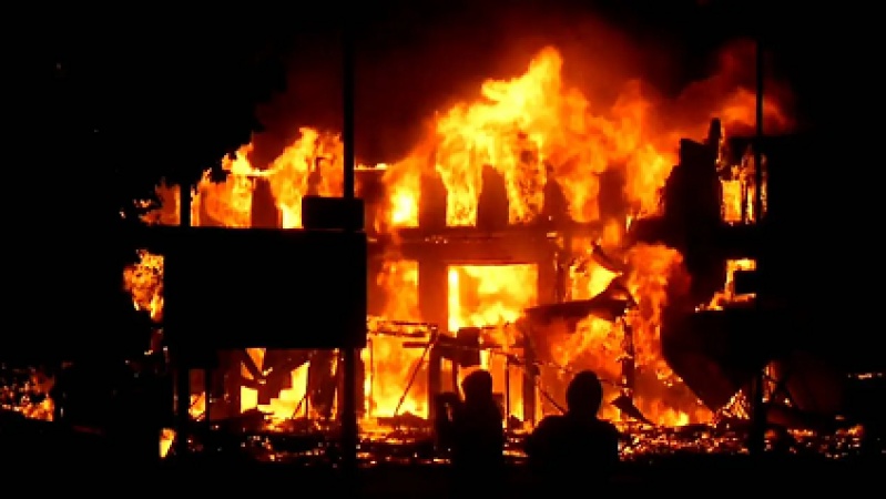 Firecracker sparks fire outbreak in Kwara