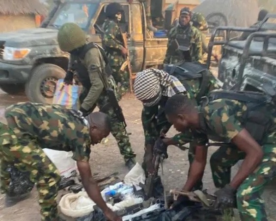 Troops intercept kingpin’s wife, destroy armoury of high-profile criminal in Taraba