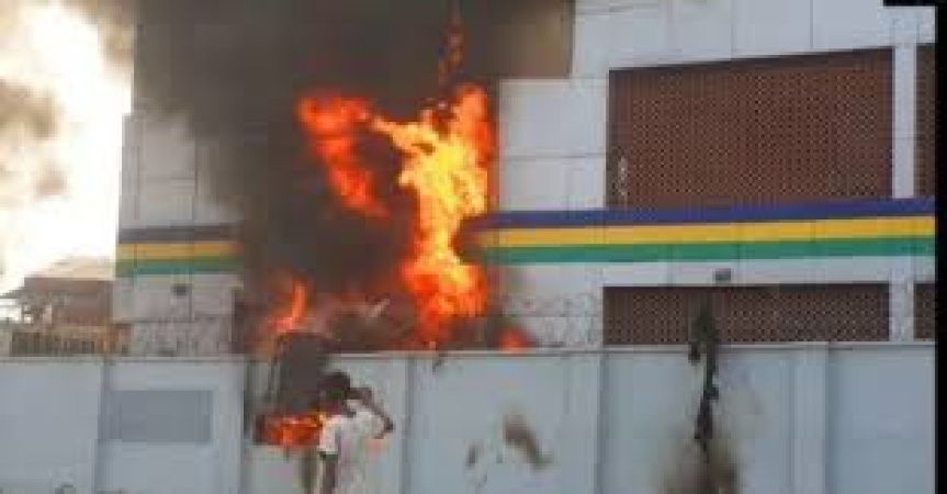 Terrorists set police outpost ablaze in Niger