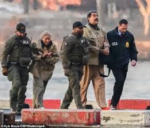 REVEALED: Maduro and wife injured after hitting their heads as they attempted to flee US forces