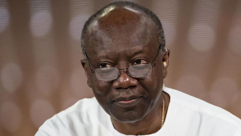 Ghana’s ex-finance minister detained in US