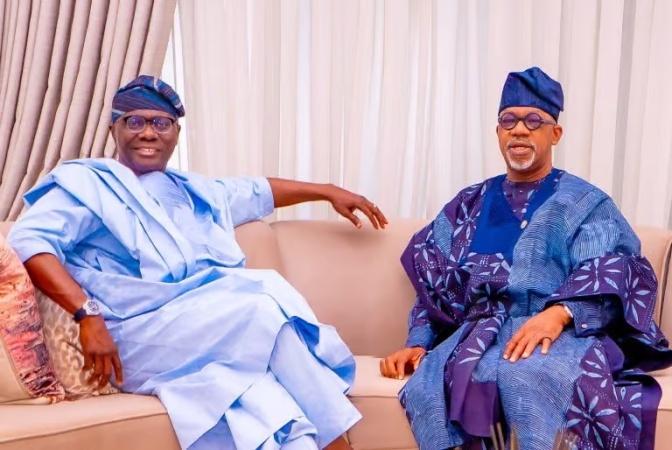 Sanwo-Olu dismisses rift rumour with Abiodun