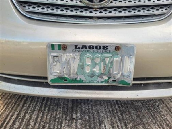 Lagos rolls out three-month discount for motorists to replace faded number plates