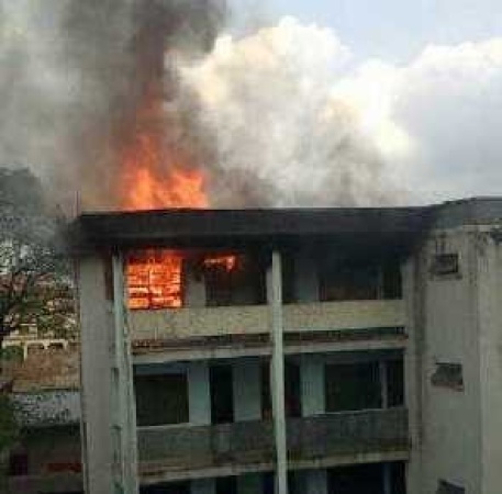 Fire outbreak at LUTH, nursing students sent on vacation