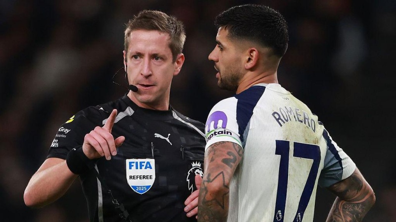 Spurs captain Romero given additional ban after red card
