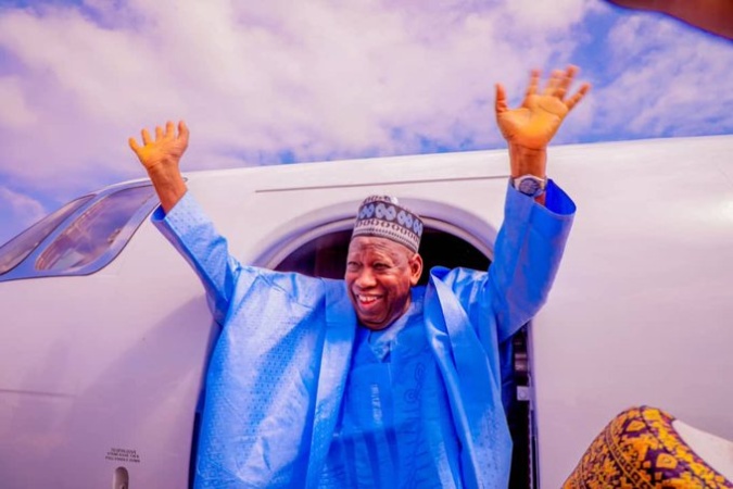 Ganduje returns from Dubai, set for political consultations in Kano