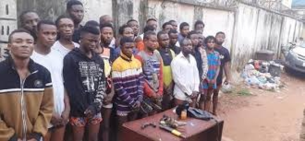 Cult initiation: Police nab 25 cultists, recover vehicle in Ondo