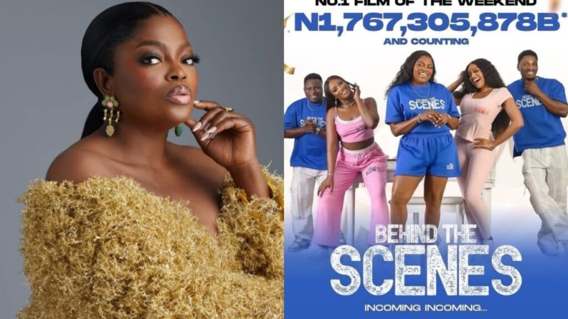 Funke Akindele’s ‘Behind The Scenes’ hits record N2bn