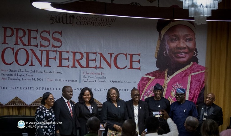 UNILAG 56th convocation ceremonies: 1,211 bag first class, distinctions as 16,506 graduate