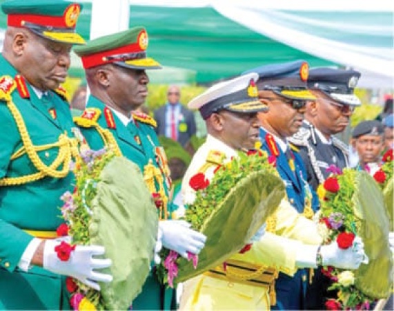 Tinubu away as nation honours fallen heroes