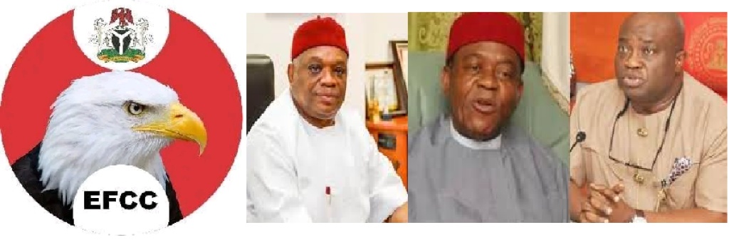 Youth group accuses three Ex-Abia Governors of squandering over N1trn, demands prosecution by EFCC