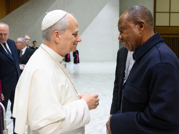 Nigerian industrialist Leemon Ikpea meets Pope in private Vatican audience