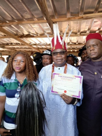 Anambra community gets new monarch after 11 years