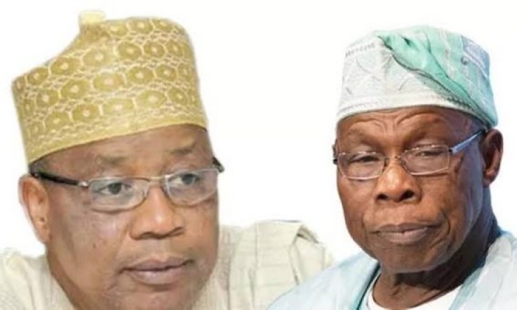 Obasanjo holds closed-door meeting with Babangida in Minna