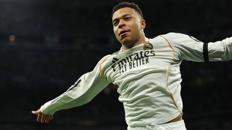 Mbappe punishes old club Monaco as Real Madrid hit six